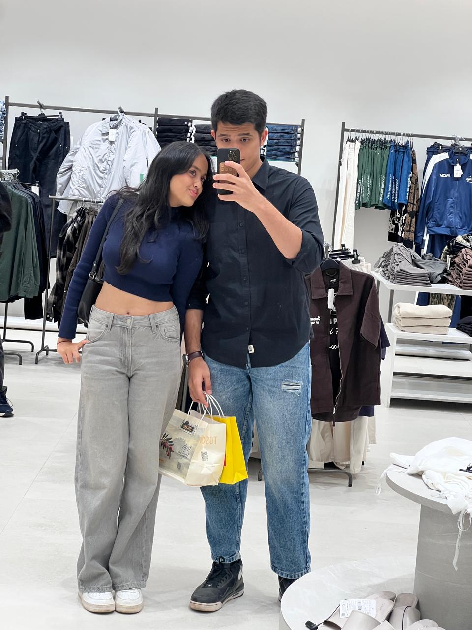 Shopping together